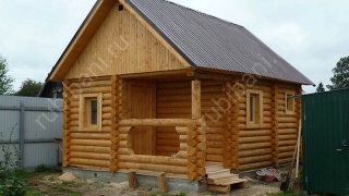 Дом 4×4 м в чашу, 16 м²