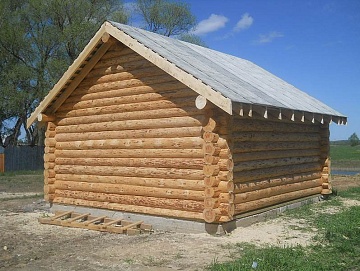 Баня 4×5 м, 20 м²