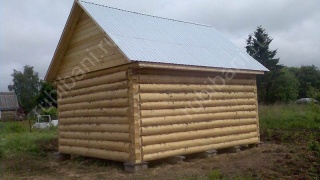 Дом 4×6 м в лапу, 24 м²