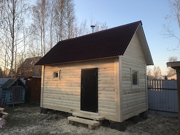Баня из бруса 3 на 5