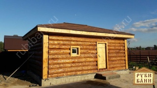 Баня 6×6 м, 36 м²