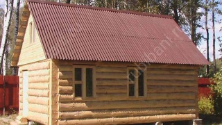 Дом 3×6 м в лапу, 18 м²