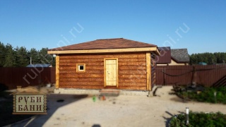 Баня 6×6 м, 36 м²
