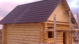 Дом 4×4 м в лапу, 16 м²